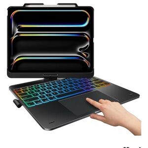 Rotate iPad keyboard Case for iPad 12.9/13 inch